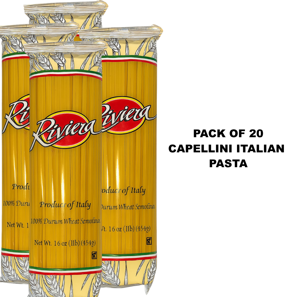 Riviera Capellini Italian Pasta | Pack of 20