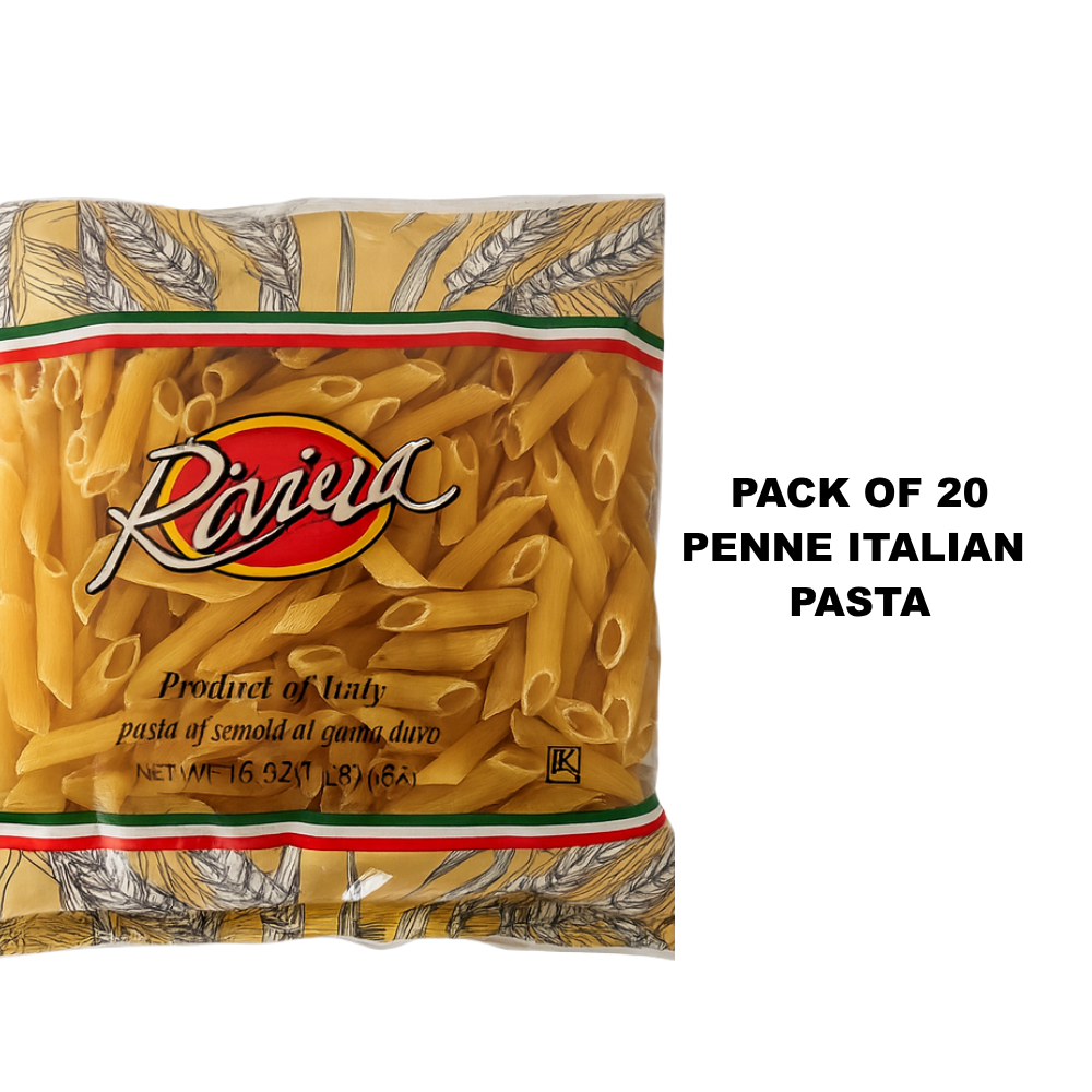 Riviera Penne Italian Pasta | Pack of 20